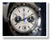 Heuer Autavia             4    Jo Siffert MK3   leichte Tragespuren