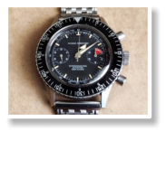 Nivada Aviator Sea -  1  Diver  Chronograph  sehr schönes Exemplar