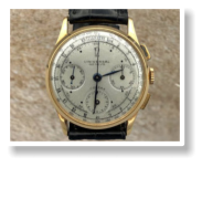 Universal Genève      1  Compax / Gold  schönes Exemplar