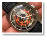 Vulcain Cricket -        1  Nautical Vintage  leichte Tragespuren